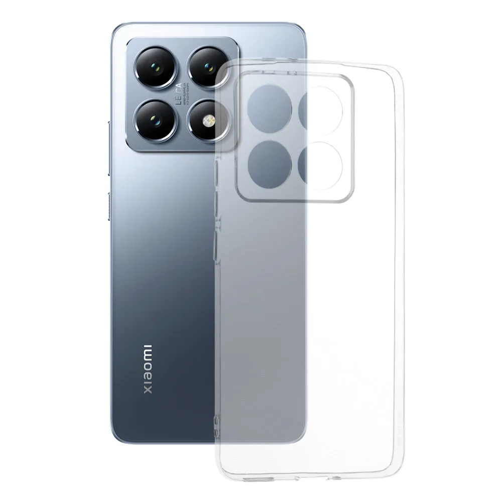 Custodia per Xiaomi 14T Pro, Techsuit, Clear, Trasparente - immagine 1