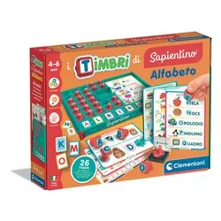 Gioco prescolare I Timbri dell'Alfabeto 4-6a SAPIENTINO 16693 - immagine 1