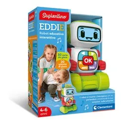 Gioco educativo Eddie Robot interattivo 4-6a SAPIENTINO 16713 - immagine 1