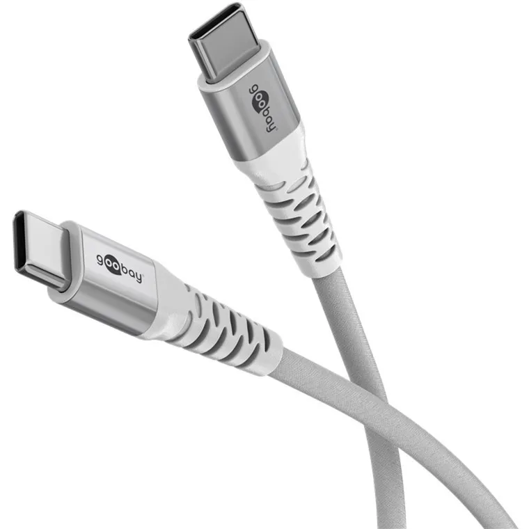 Cavo tessile USB 2.0 supersoft, connettore USB-C > connettore USB-C - immagine 1