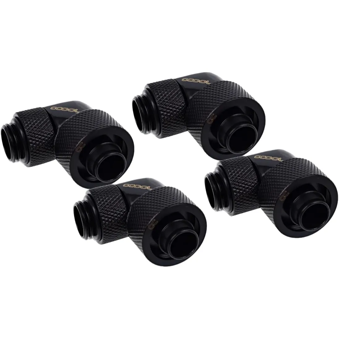 Gocciolatoio 16/10mm raccordo avvitabile girevole 90° G1/4, Connessione - immagine 1