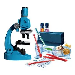 Microscopio giocattolo Super 1200x con accessori SCIENZA E GIOCO 19228 - immagine 1