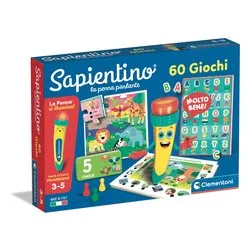 Gioco educativo Penna parlante 60 giochi Interattivi 3-5a SAPIENTINO 16494 - immagine 1