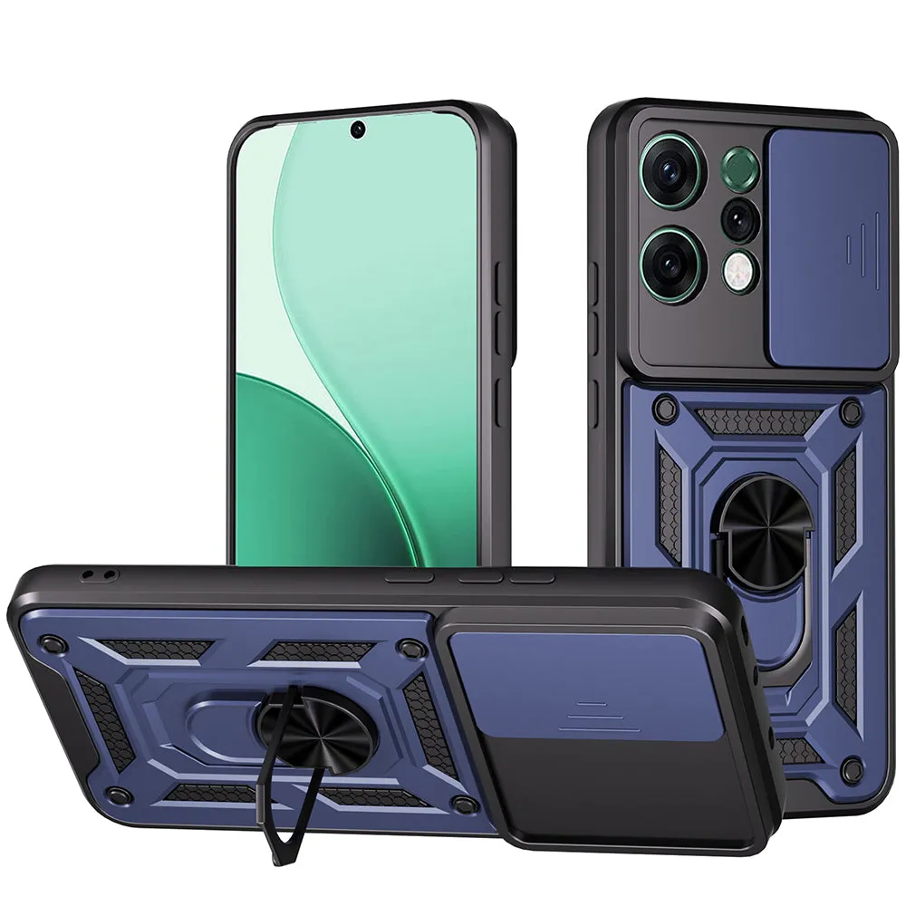 Custodia per Oppo Reno14, Techsuit, CamShield, Blu - immagine 1