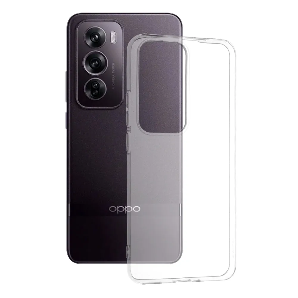 Custodia per Oppo Reno12 Pro, Techsuit, Clear, Trasparente - immagine 1