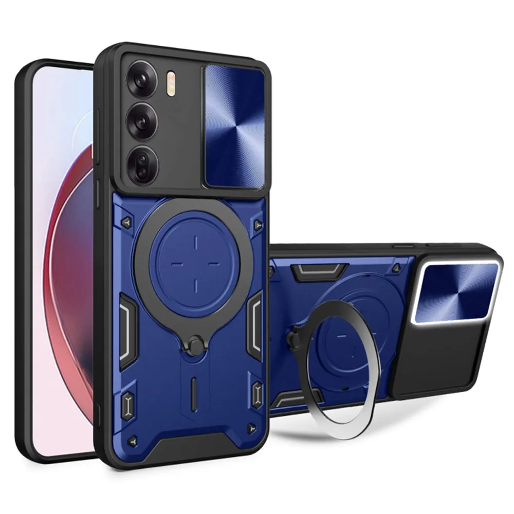 Custodia per Oppo Reno12 Pro, Techsuit, CamGuard Pro, Blu - immagine 1