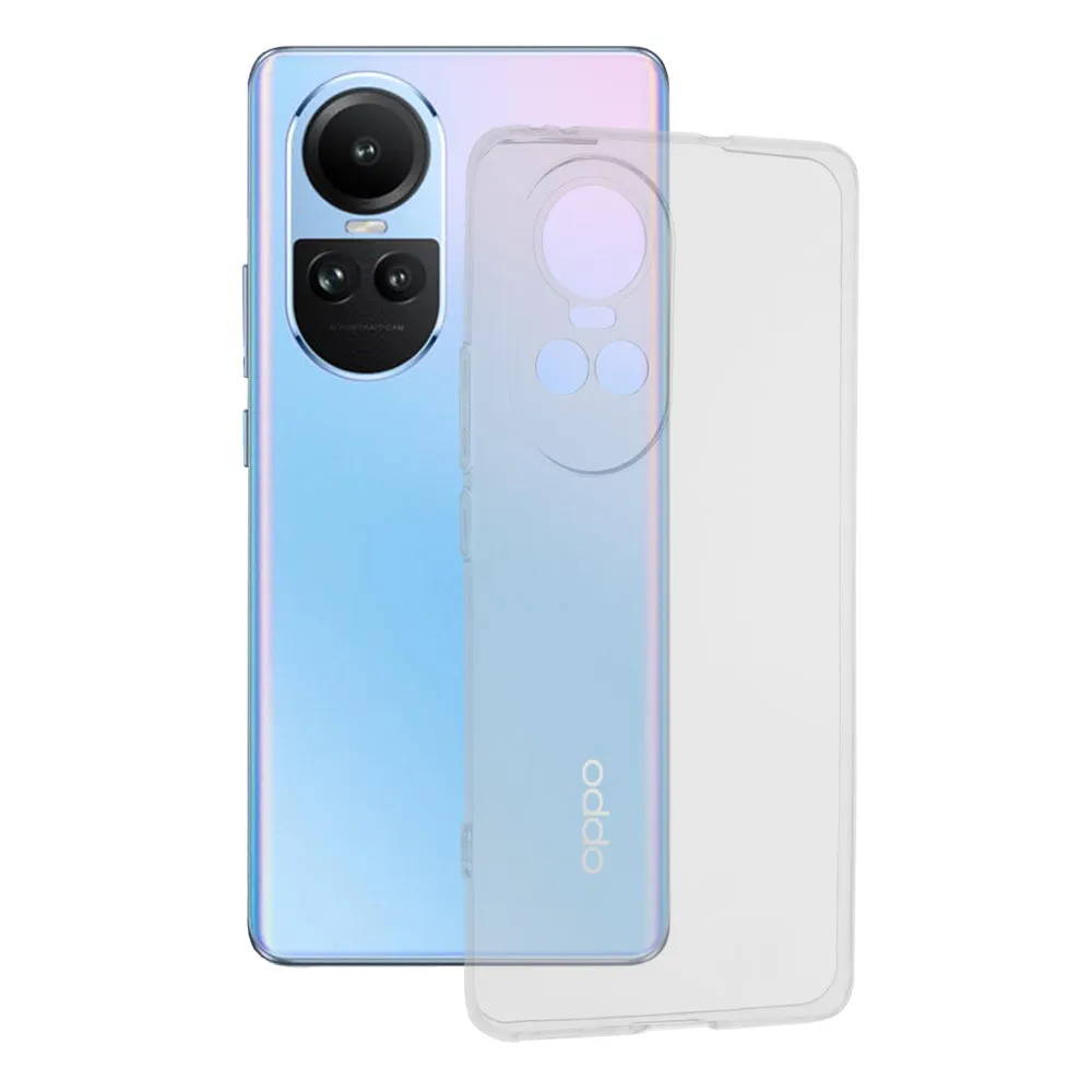 Custodia per Oppo Reno10 / Reno10 Pro, Techsuit, Clear, Trasparente - immagine 1