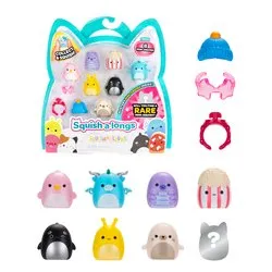 Squish a longs pack con 8 personaggi e accessori 8 pz SQUISHMALLOW Assortito SQAL1300 - immagine 1