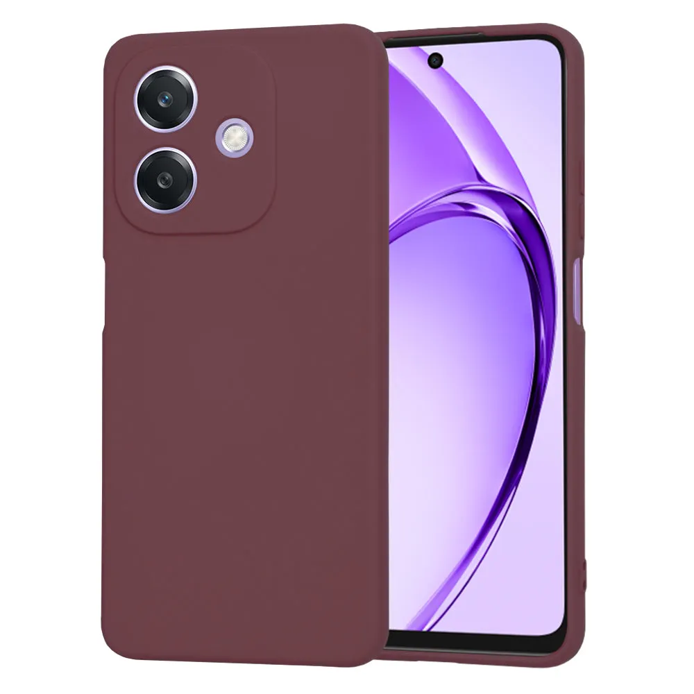Custodia per Oppo A3 4G / A3 5G, Techsuit, SoftFlex, Ciliegia - immagine 1