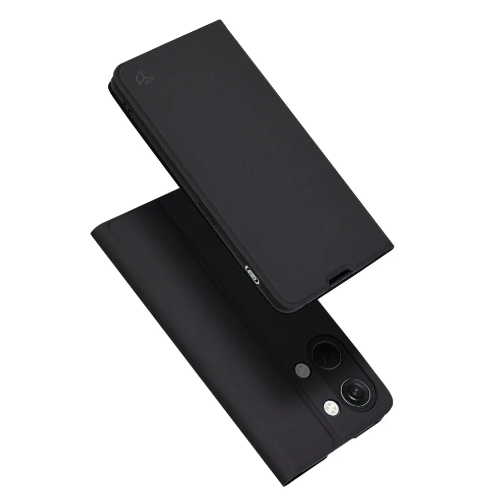 Custodia per OnePlus Nord 3, Techsuit, Magskin Book, Nera - immagine 1