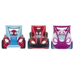Veicolo retrocarica Buggy ribaltabile con personaggio MARVEL SPIDEY & AMAZING FRIENDS Assortito SP071000 - immagine 1