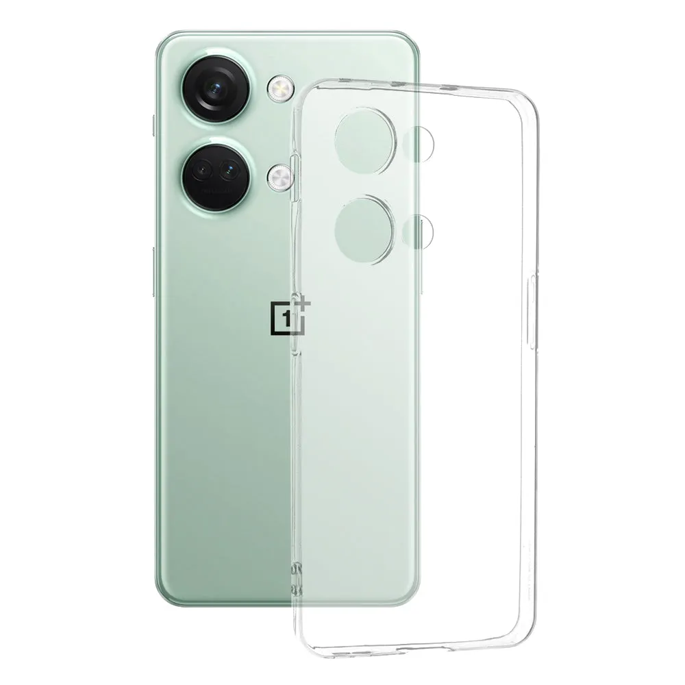 Custodia per OnePlus Nord 3, Techsuit, Clear, Trasparente - immagine 1