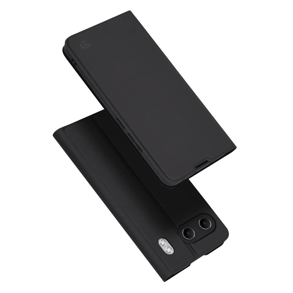 Custodia per OnePlus Nord 4, Techsuit, Magskin Book, Nera - immagine 1