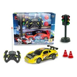 Radiocomando Auto racing con semaforo e birilli T-CONTROL Assortito 80546 - immagine 1