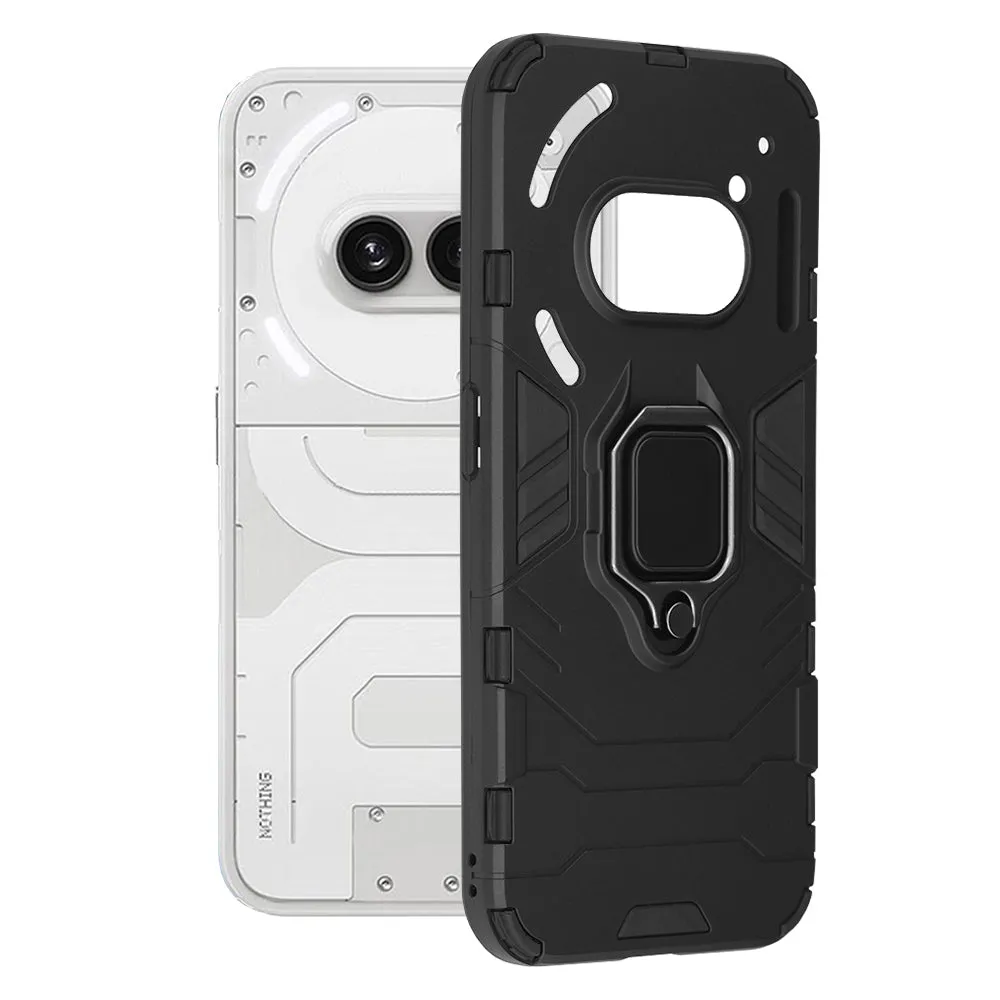 Custodia per Nothing Phone (2a) Plus / Phone (2a), Techsuit, Shield, Nera - immagine 1
