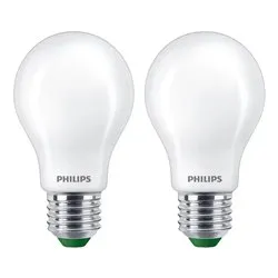 Set lampadine led goccia (2 pz - E27 - 840 lumen - 4 W - Bianco neutro) - immagine 1