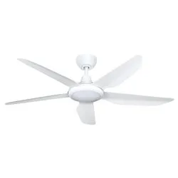 Ventilatore soffitto con luce White (1 luce - 1750 Lumen - 18 W - Bianco CCT) (132x31cm) 7157B IR - immagine 1