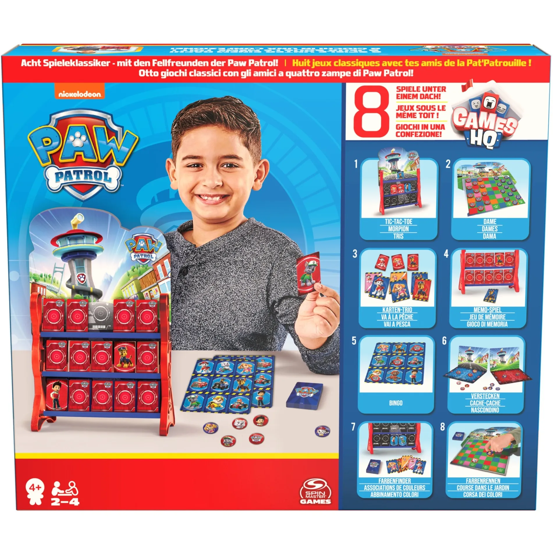 Paw Patrol: Games HQ - Raccolta di giochi, Giochi di società - immagine 1