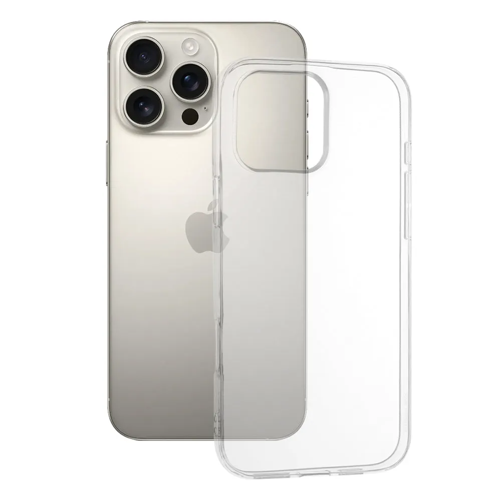 Custodia per Apple iPhone 16 Pro Max, Techsuit, Foro Grande per Obiettivo Trasparente - immagine 1