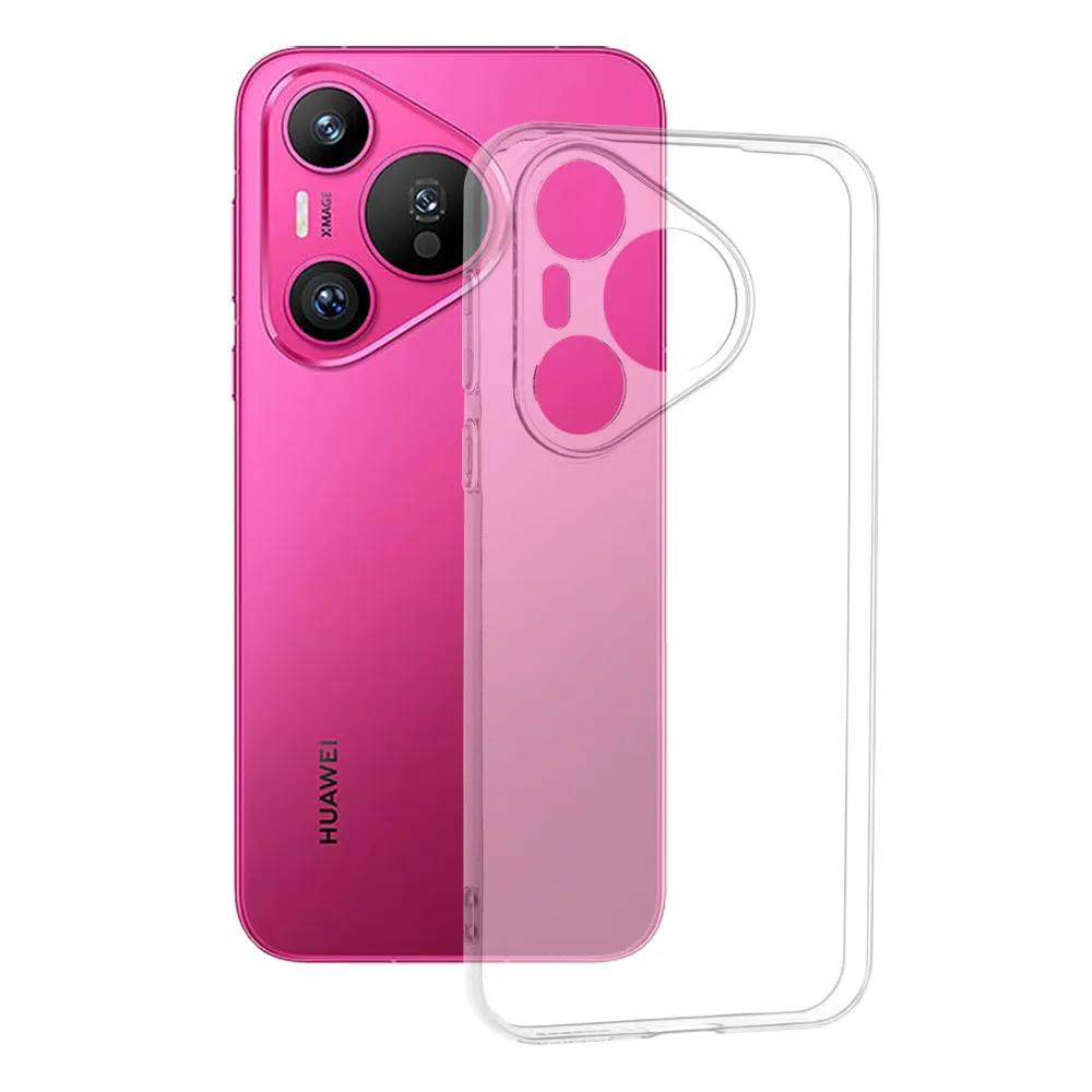 Custodia per Huawei Pura 70, Techsuit, Clear, Trasparente - immagine 1