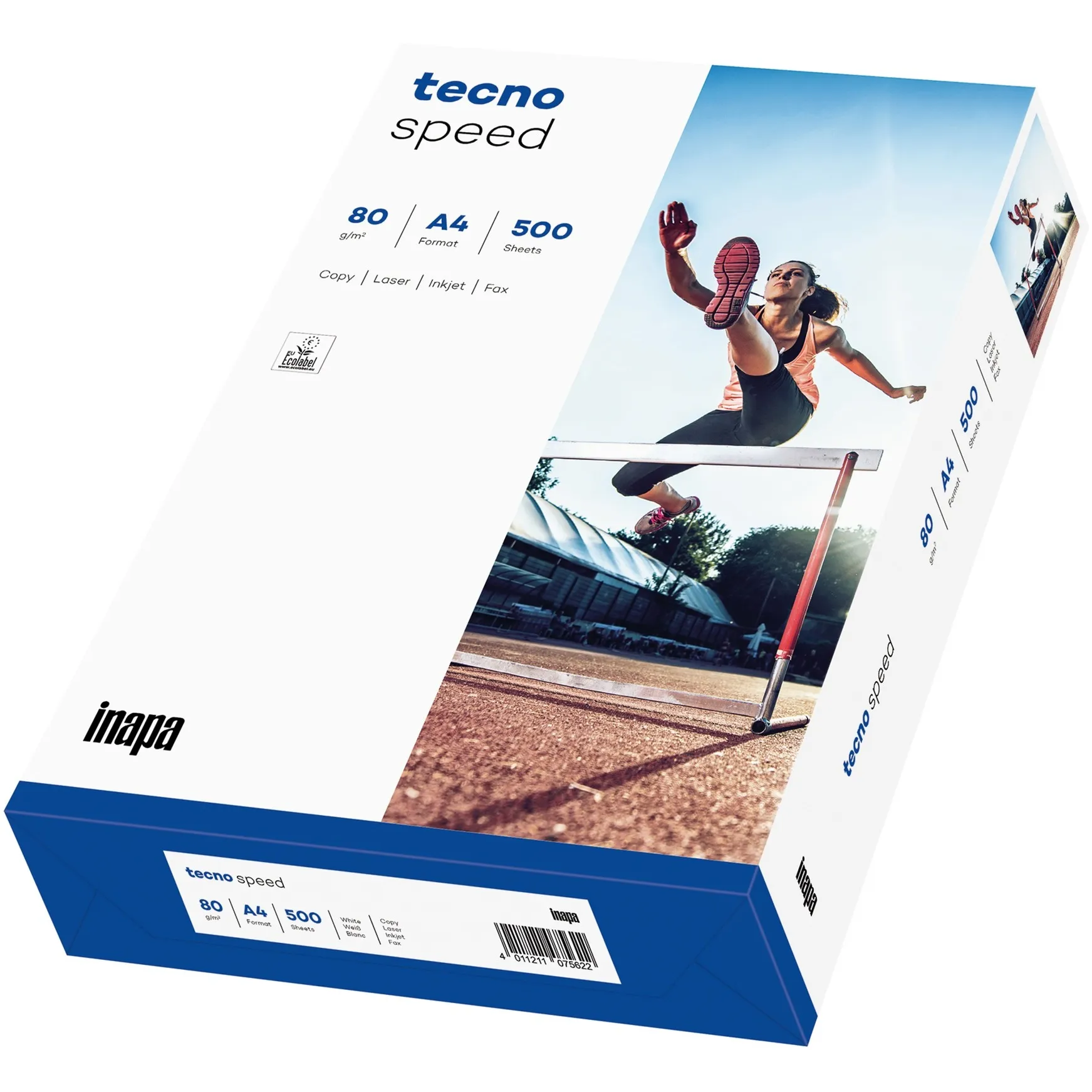 tecno Speed carta inkjet A4 (210x297 mm) 500 fogli Bianco - immagine 1