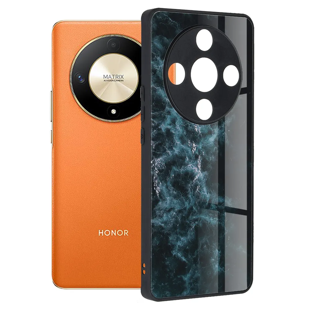 Custodia per Honor Magic6 Lite, Techsuit, Glaze, Blu - immagine 1