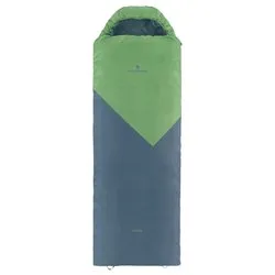 Sacco a pelo ( 10-20°C ) Corfù Square Sx accoppiabile (220x80cm) Verde e Grigio 86709OVVS - immagine 1