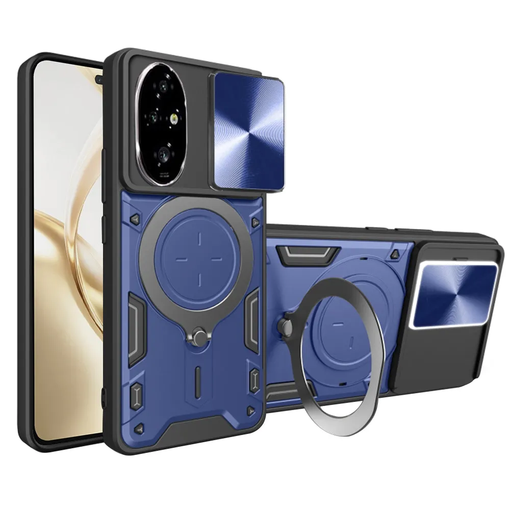 Custodia per Honor 200 Pro, Techsuit, CamGuard Pro, Blu - immagine 1