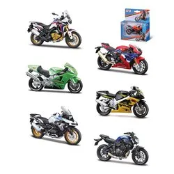 Moto stradale/cross scala 1:18 Assortito 31300 - immagine 1