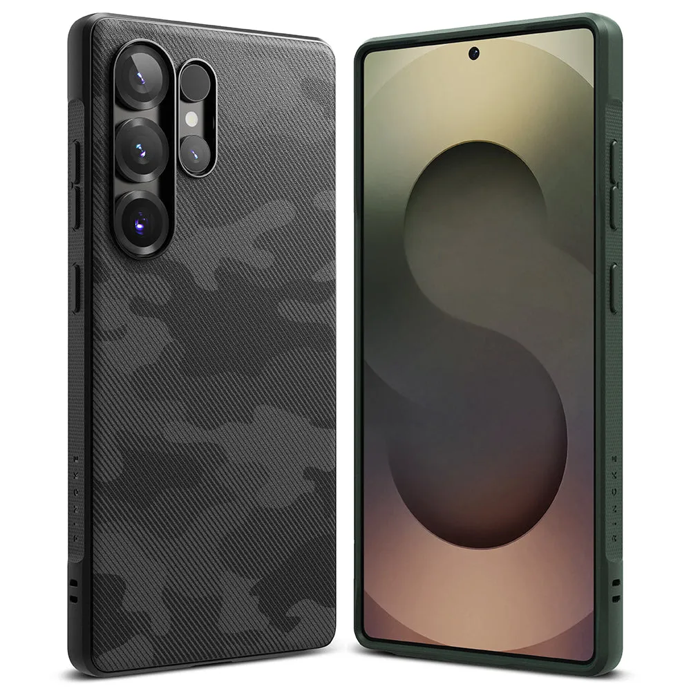 Custodia per Samsung Galaxy S25 Ultra S938, Ringke, Onyx Design, Camuffamento - immagine 1