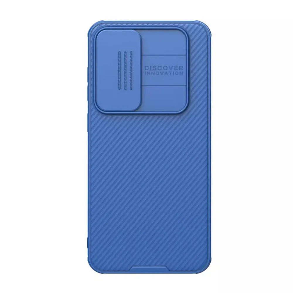Custodia per Samsung Galaxy S24 FE S721, Nillkin, CamShield Pro, Blu - immagine 1