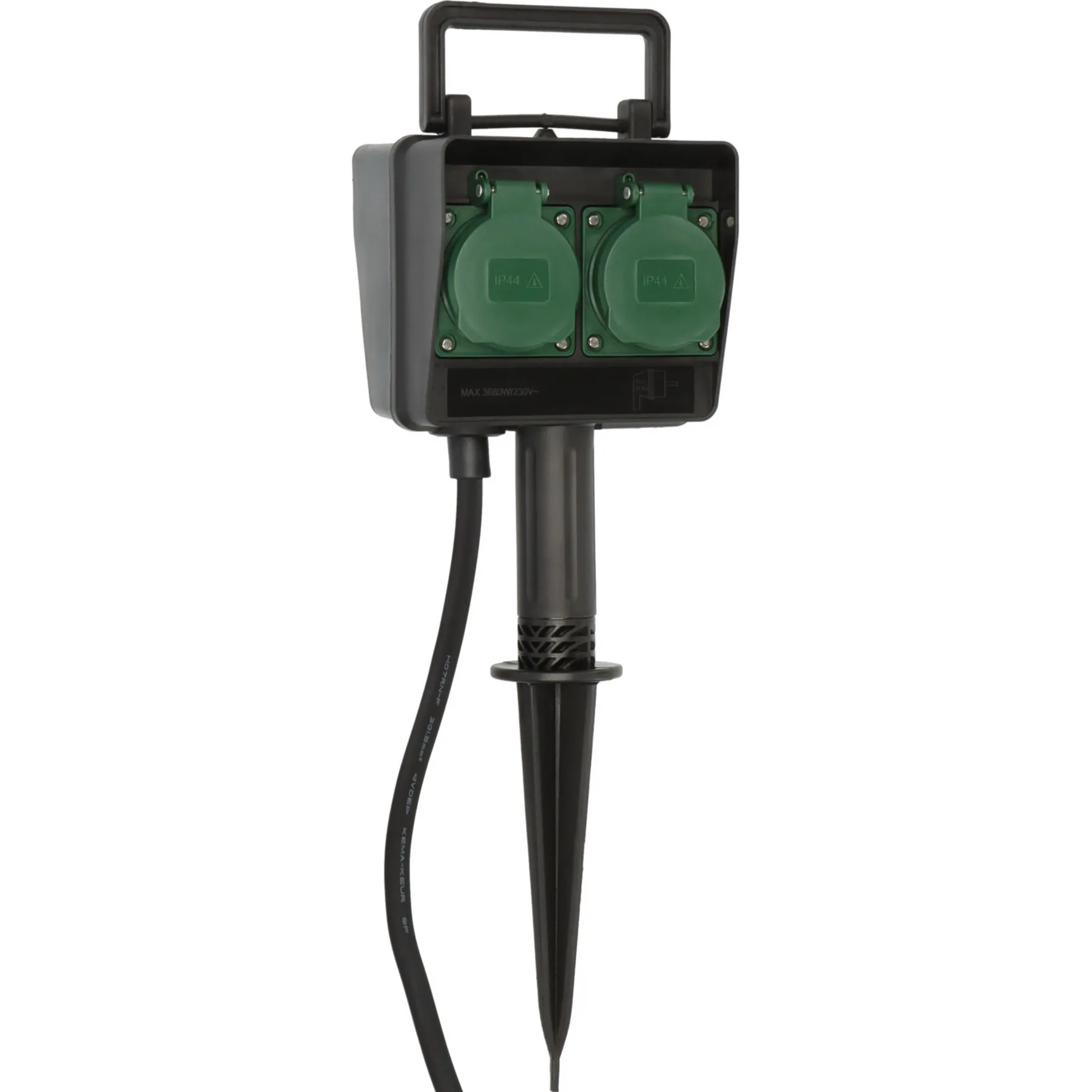 1154450 presa energia Nero, Ciabatta - immagine 1