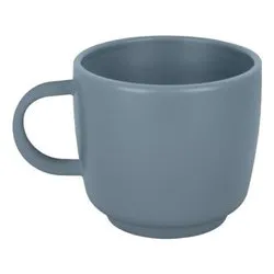 Tazza campeggio Cappuccino antislip melamina DOLOMIT Denim 0830050N C28 - immagine 1
