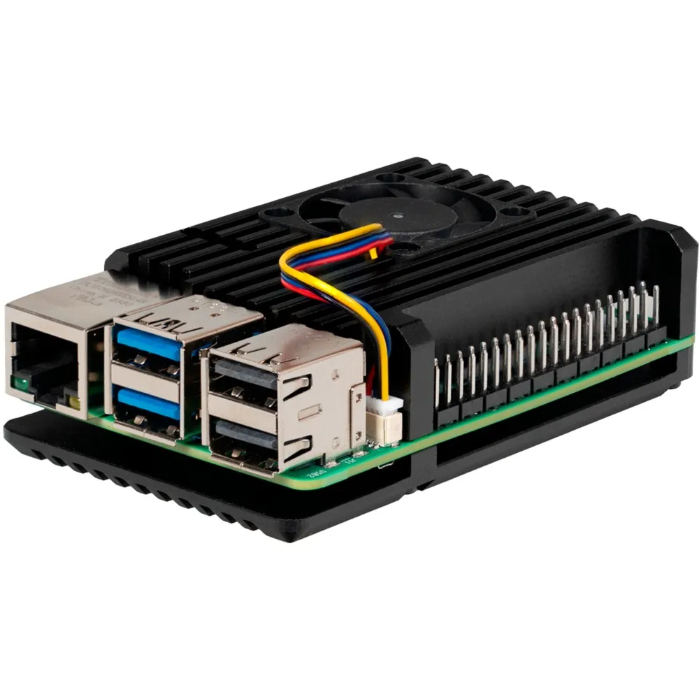 Custodia in alluminio per Raspberry Pi 5, Housing - immagine 1