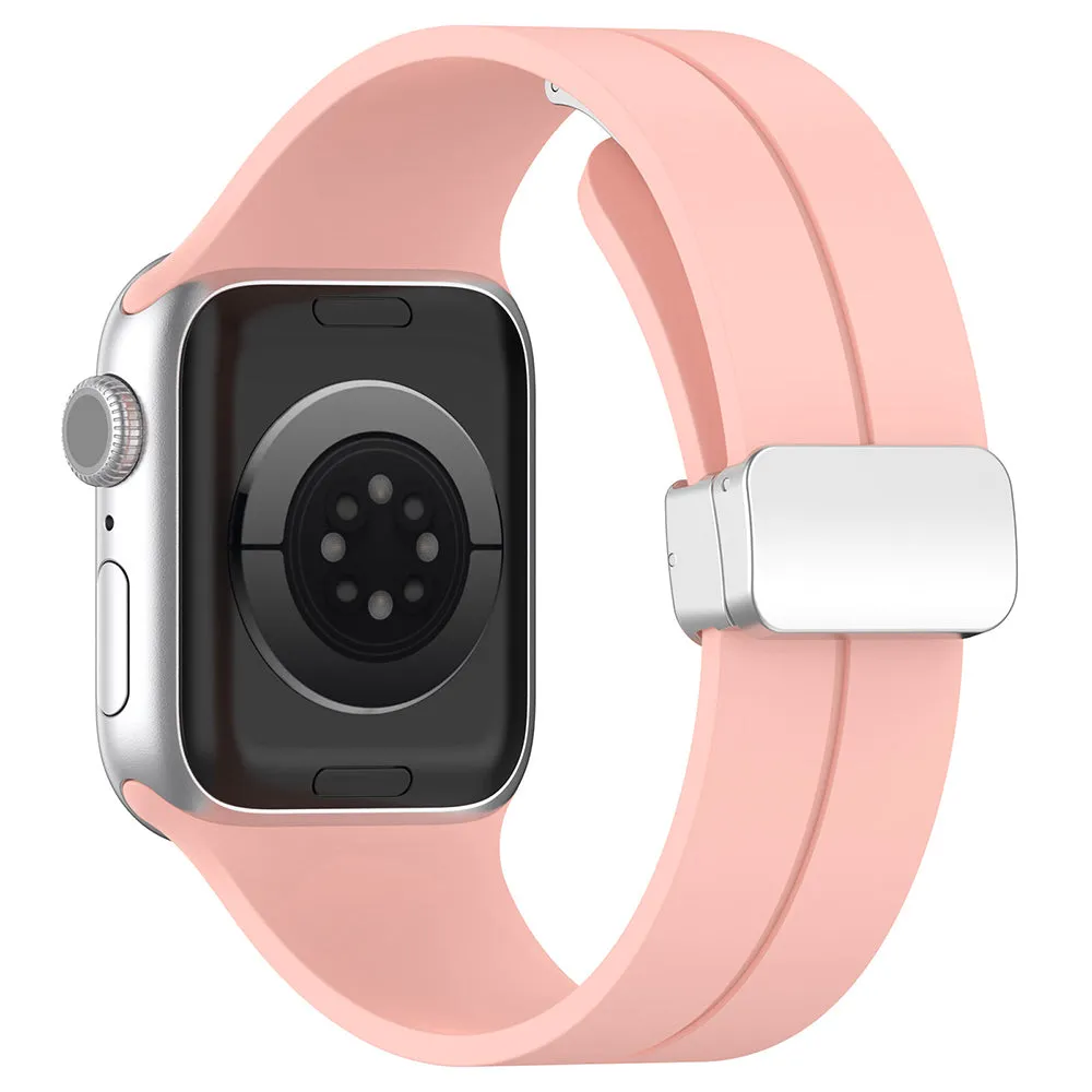 Cinturino Techsuit W011 per Apple Watch 49mm / 46mm / 45mm / 44mm / 42mm Series, Rosa - immagine 1