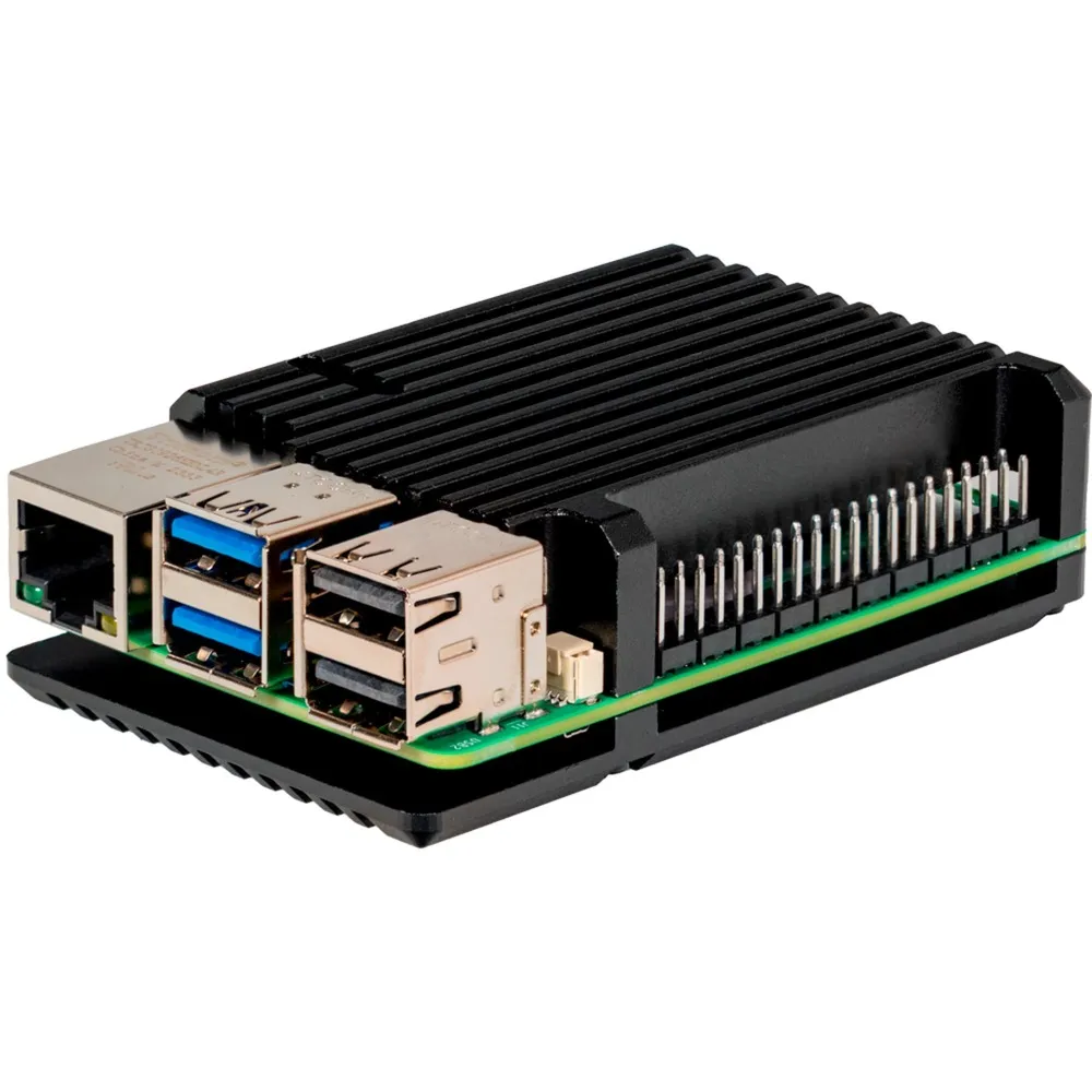 Custodia in alluminio per Raspberry Pi 5, Housing - immagine 1
