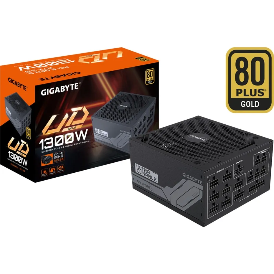 UD1300GM PG5 alimentatore per computer 1300 W 20+4 pin ATX ATX Nero, Alimentatore PC - immagine 1
