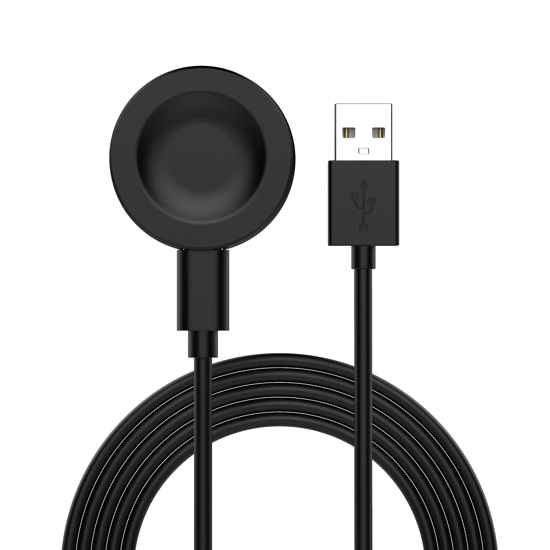 Caricabatterie Wireless Techsuit THC2 per Honor Watch / Huawei Watch Series, USB-A, Nero - immagine 1