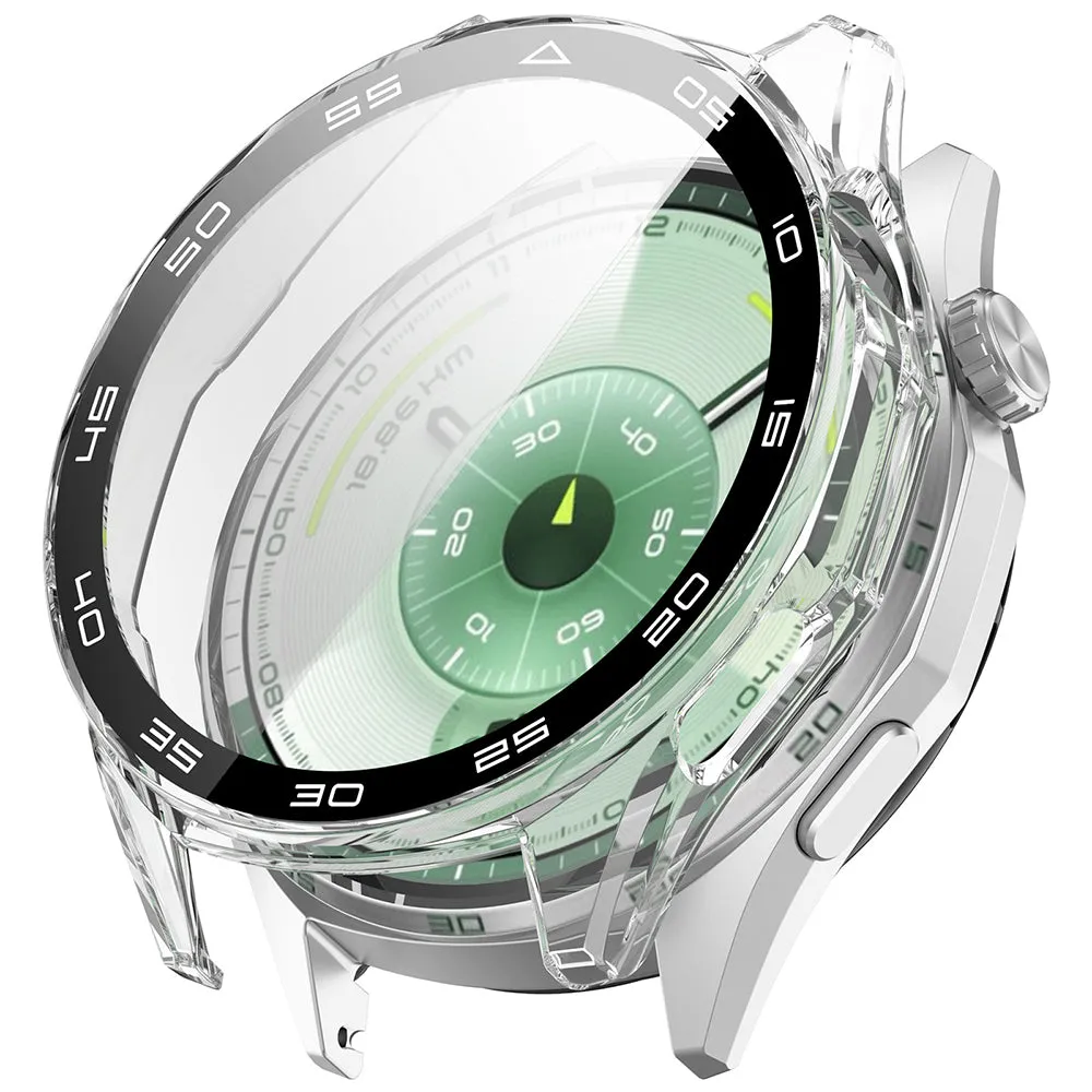 Custodia Techsuit Defense360 Pro Bezel per Huawei Watch GT 6 46mm, Trasparente - immagine 1