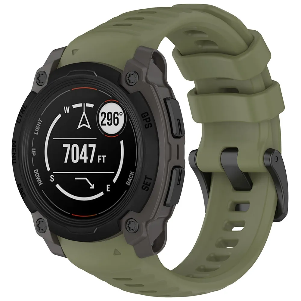 Cinturino Techsuit W076 per Garmin Instinct E 40mm, Verde - immagine 1