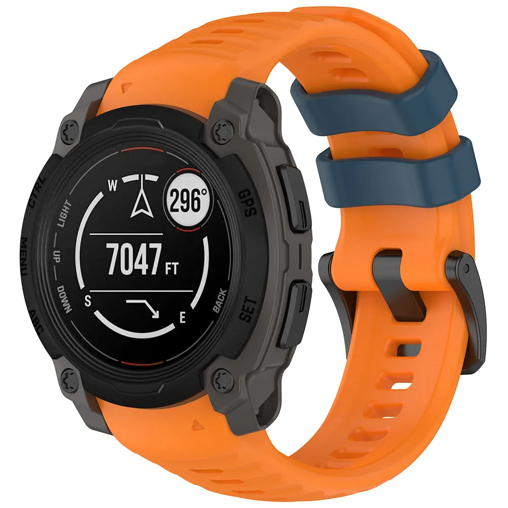 Cinturino Techsuit W076 per Garmin Instinct E 40mm, Arancione - immagine 1