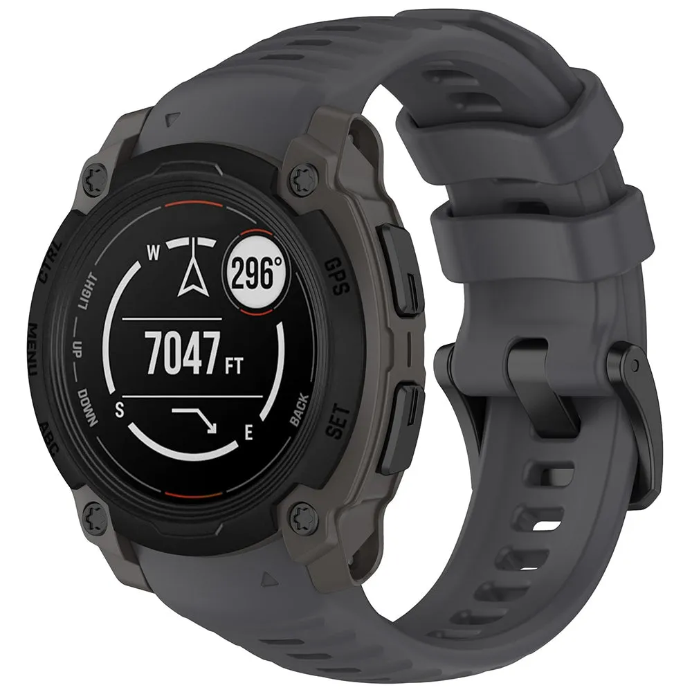 Cinturino Techsuit W076 per Garmin Instinct E 40mm, Grigio - immagine 1