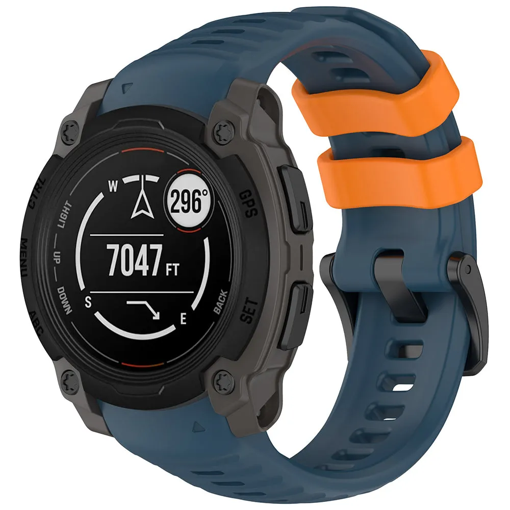 Cinturino Techsuit W076 per Garmin Instinct E 40mm, Blu - immagine 1