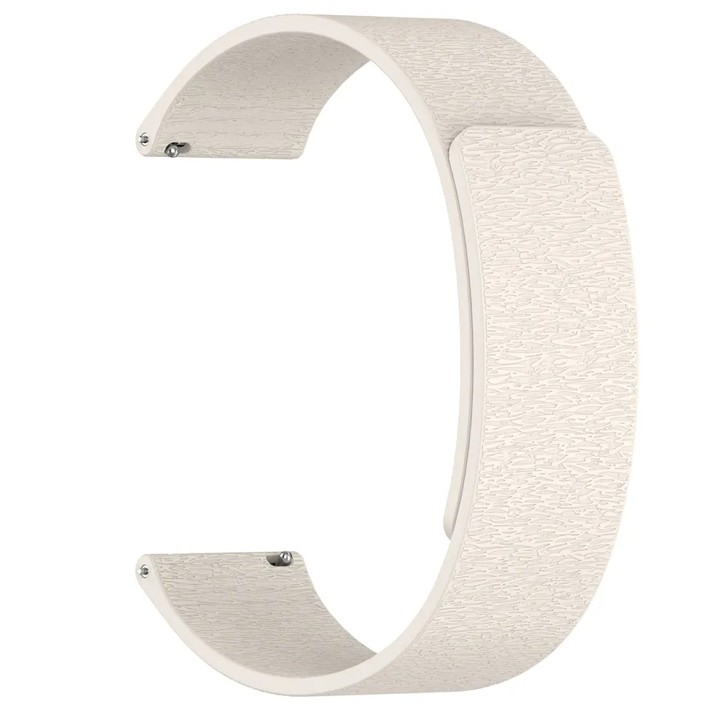 Cinturino Techsuit W074 per Samsung Galaxy Watch / Huawei Watch Series, 22mm, Beige - immagine 1