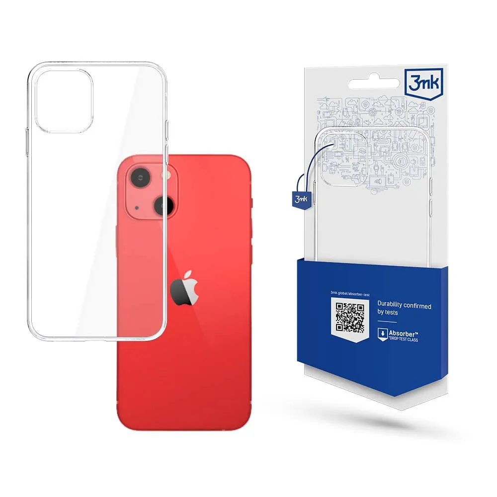 Custodia per Apple iPhone 13, 3MK, Trasparente - immagine 1