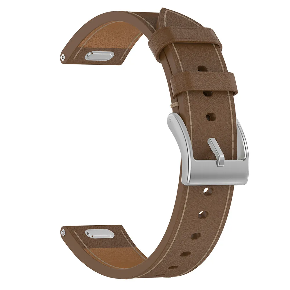 Cinturino Techsuit W073 per Huawei Watch / Garmin Watch Series, 18mm, Marrone - immagine 1