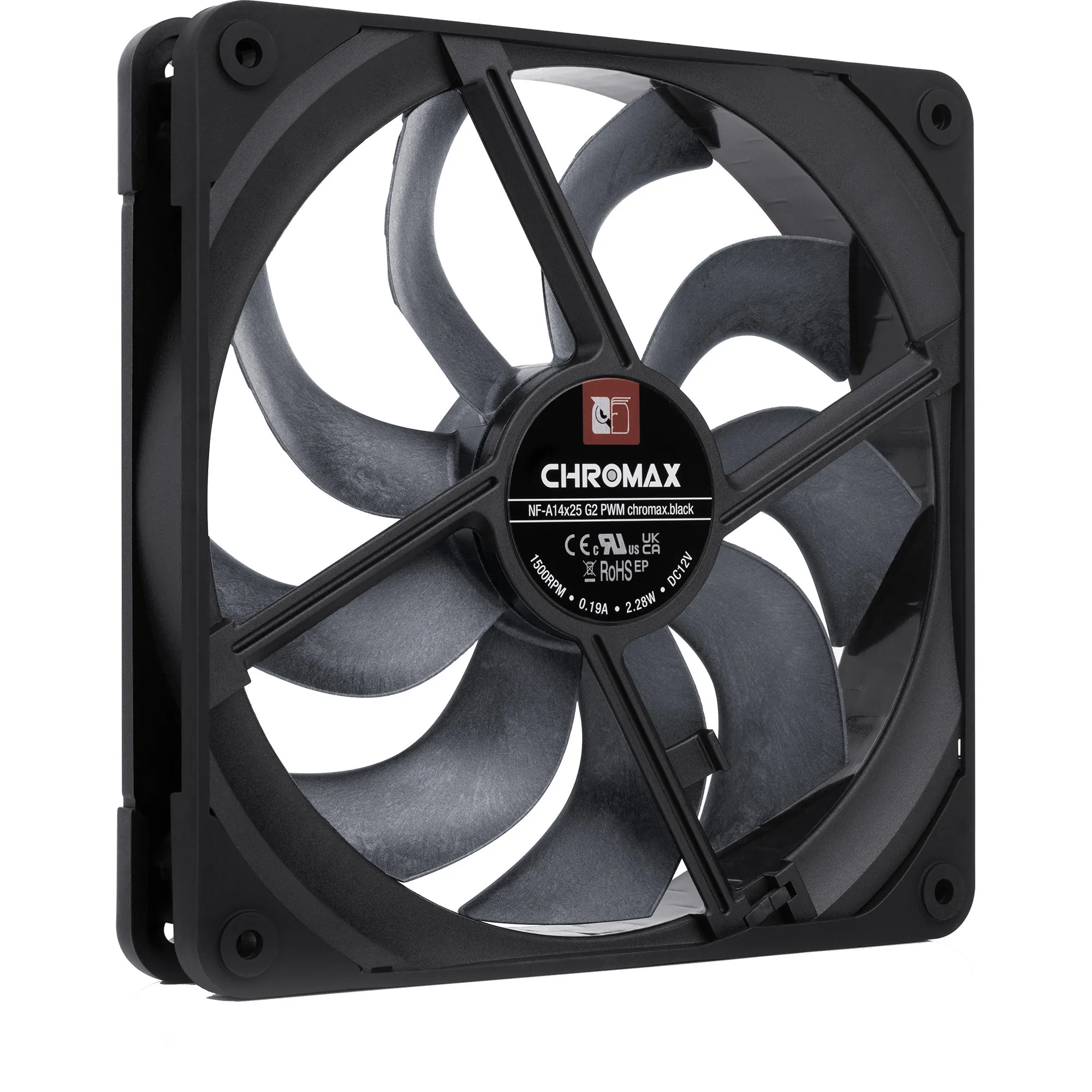 NF-A14x25 G2 PWM chromax.black, Ventola - immagine 1
