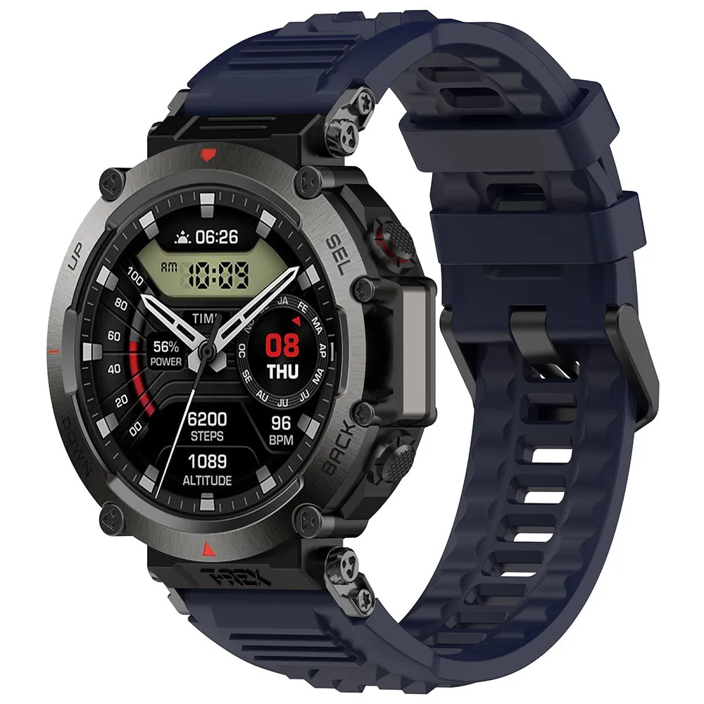 Cinturino Techsuit W067 per Amazfit T-Rex Ultra, Blu Navy - immagine 1