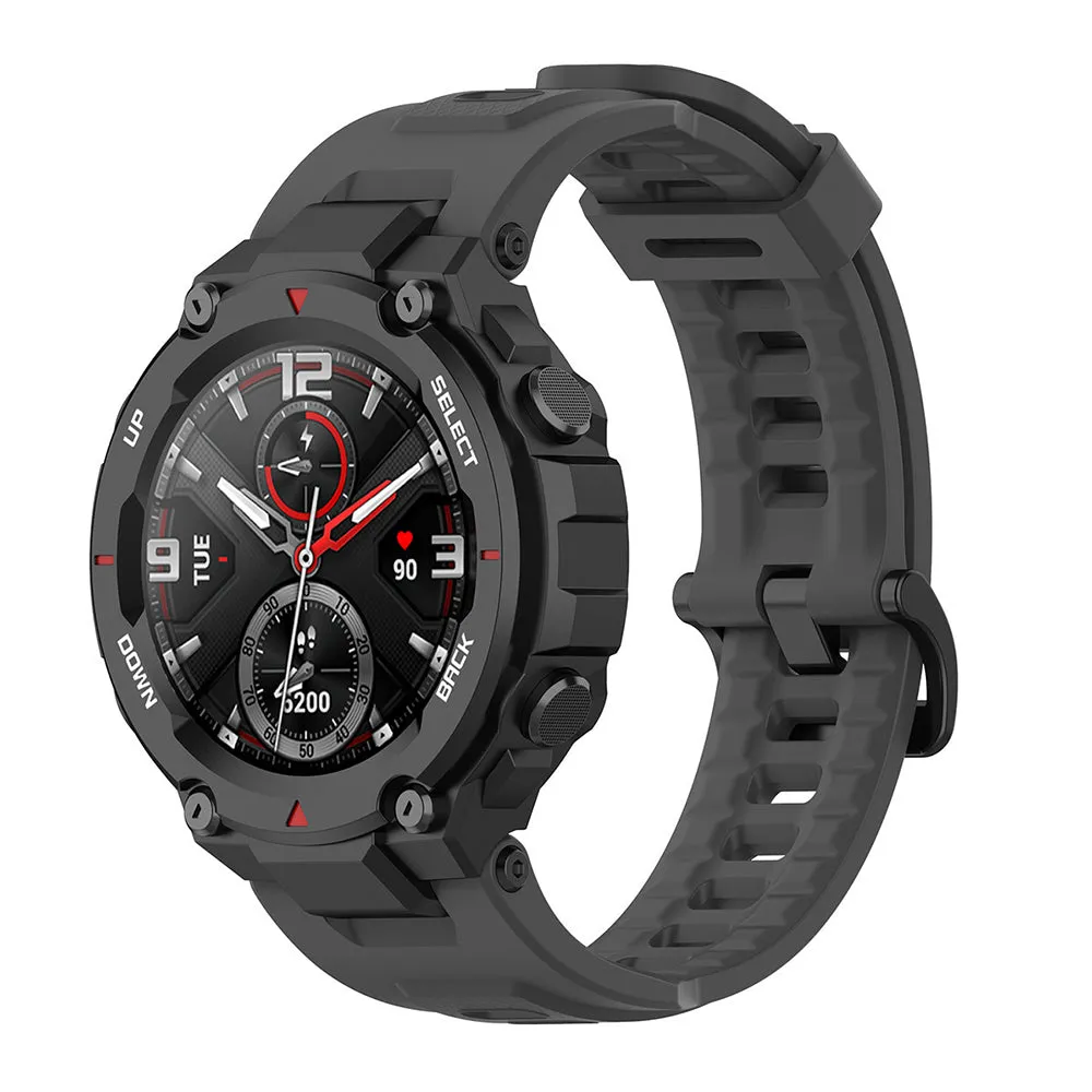 Cinturino Techsuit W067 per Amazfit T-Rex Pro / T-Rex, Grigio - immagine 1