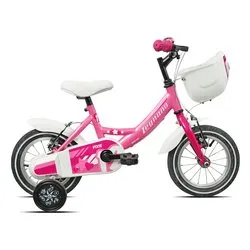 Mountain Bike acciaio ( 1 vel ) 12" con rotelle BIMBA Pink Fucsia Glossy 26L9900D - immagine 1